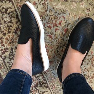 MOCA Black Perforated Niki Loafer